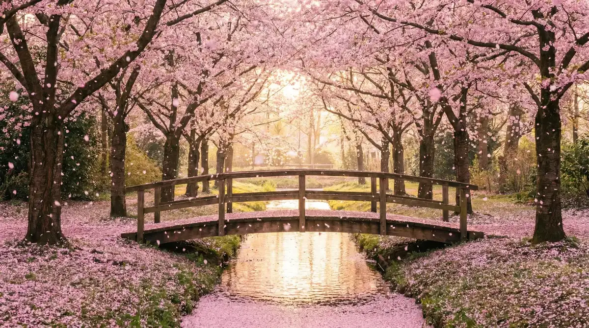 樱花桥畔 - 孝庄秘史在线观看 唯美风景